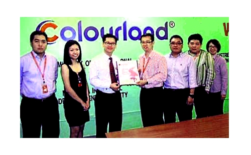 Colourland Paints (Marketing) Sdn Bhd. Photo courtesy: Sin Chew Daily