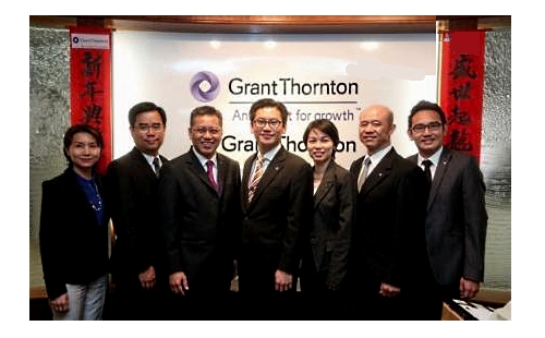 The auditing line-up from Grant Thornton Malaysia. Photo courtesy: Sin Chew Daily