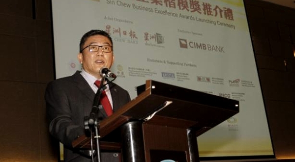 Yong hopes other companies will draw some inspiration from the success stories of award recipients. Photo courtesy: Sin Chew Daily