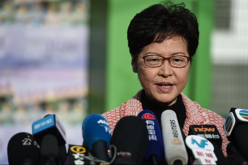 【香港区议会选举】林郑月娥∶尊重选举结果认真反思·未回应“5大诉求”