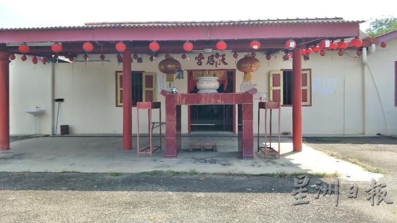 广西村唯一大庙--天后宫，香火鼎盛。