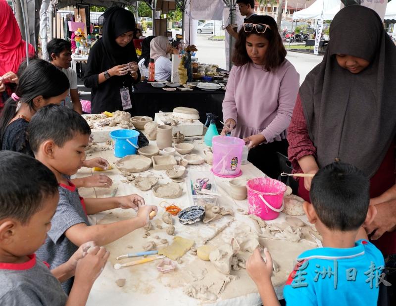 陶瓷工作坊，让大人小孩享受创意的乐趣。