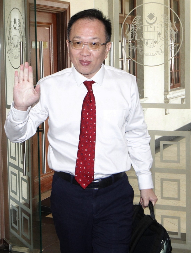 本案第10名证人大马银行高级副总裁杨英良（译音）。