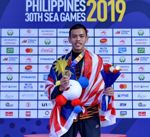 大马在周四的夺金速度缓慢，截至下午4点仅凭藉祖尔法加在马来武术的男子对打D级项目拿到1枚金牌。