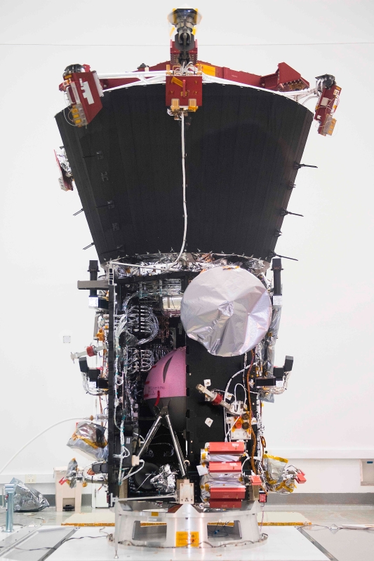 美国太空总署（NASA）的帕克太阳探测器。（图：法新社）