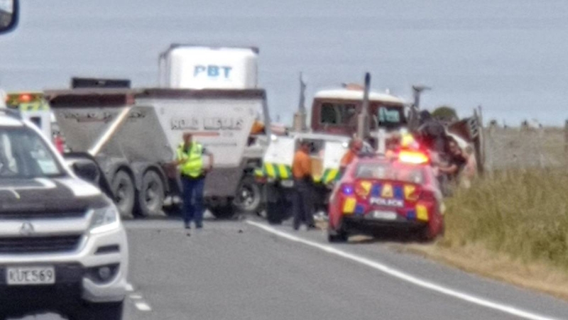 在纽西兰凯库拉发生的一场严重车祸，酿成3名沙巴人身亡，2人受重伤。（Stuff照片）