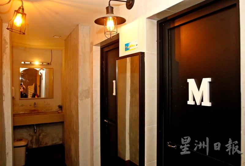 Strangers at Forty7餐厅的厕所甫于3年前进行装修，惟黄勇升还计划在近期再做改造。