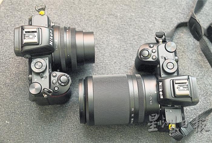 尼康发布了两款全新的DX格式镜头，分别是NIKKOR Z 16-50mm F3.5-6.3 VR和50-250mm F4.5-6.3 VR。（摄影：本报 冯依健）