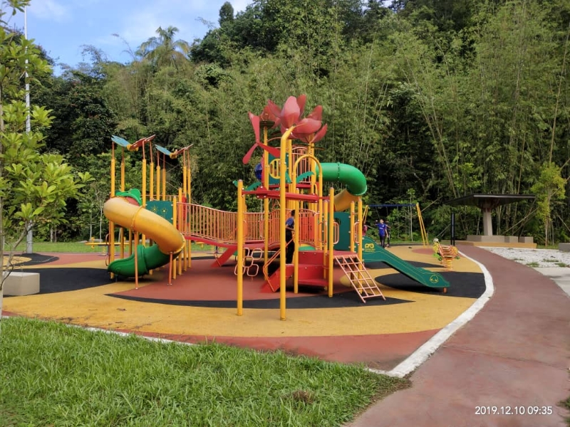 儿童游乐场，父母可以带着孩子前来一同度过亲子时光。