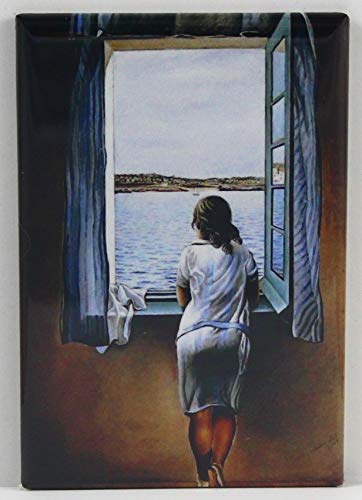 《窗畔的人儿》纸板油画（1925）