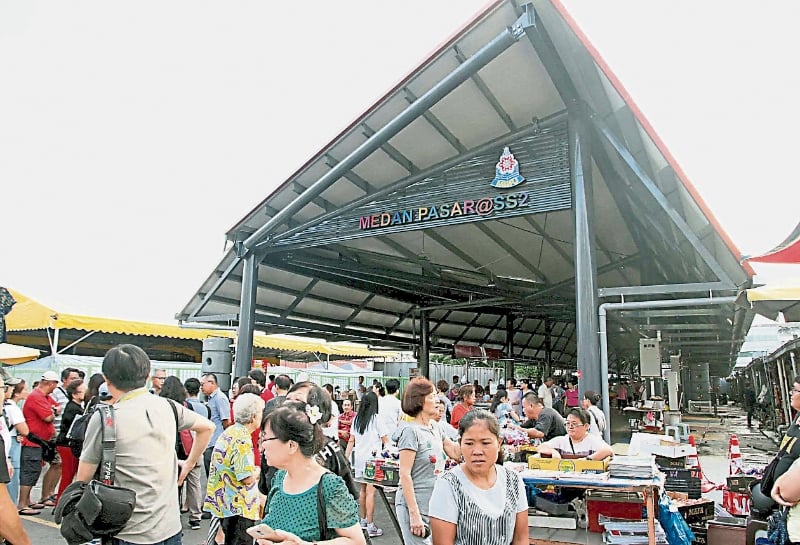 灵市SS2/62路早市巴刹小贩确定于本月24日迁入新巴刹。