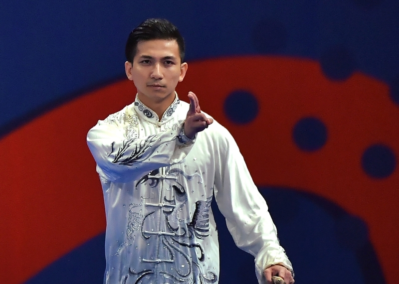 罗俊豪在本届菲律宾东运会拿下大马代表团第1金，个人也有2金收获，荣获最佳男运动员。