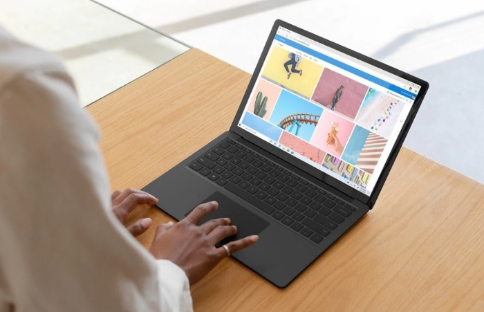 Surface Laptop 3拥有更舒适的打字体验和更大的玻璃触控板。（照片：取自微软官方网站）