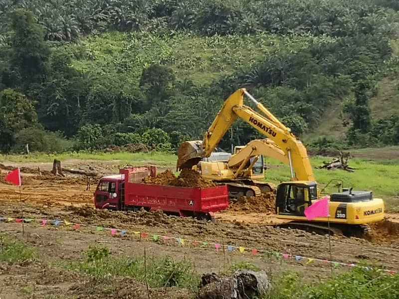 斗湖水坝工程建设已开工。