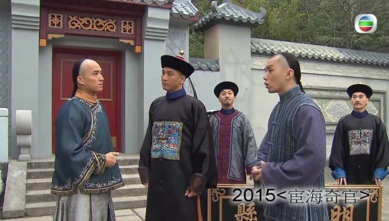 本届台庆颁奖礼3位视帝大热人选陈山聪（左起）、马国明及袁伟豪，有份演出2014年播出的《宦海奇官》。