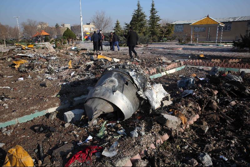 伊朗终于承认是击落乌克兰客机的真凶，但声称是非蓄意之举。（图：法新社）