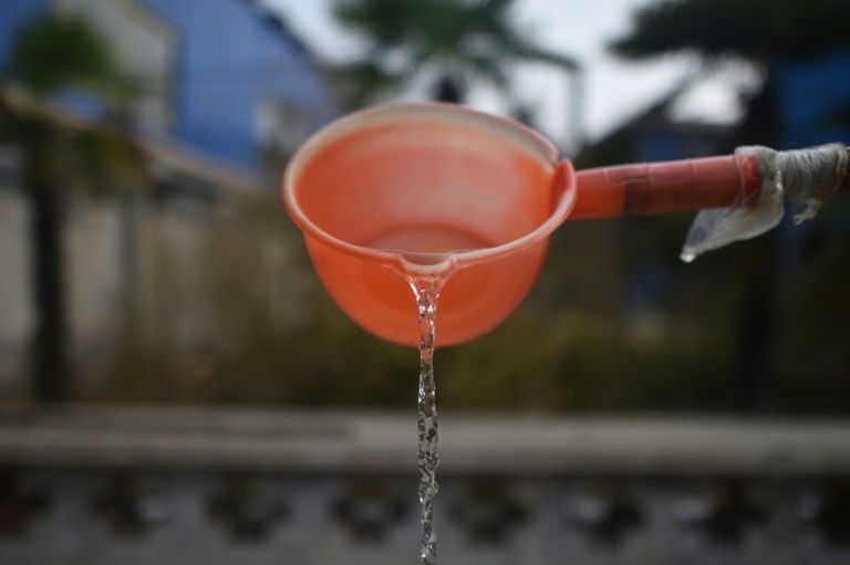 More than half the world's population lives in Asia, but there is less fresh water available per person there than on any continent. Photo courtesy: AFP