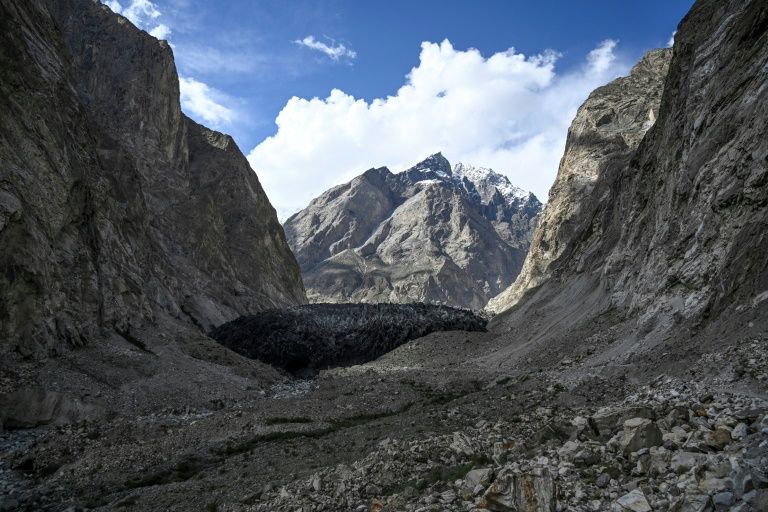 Two thirds of the glaciers of the Hindu Kush-Himalayan region, known as the world's 'Third Pole', will disappear by 2100 if current global warming trends continue. Photo courtesy: AFP
