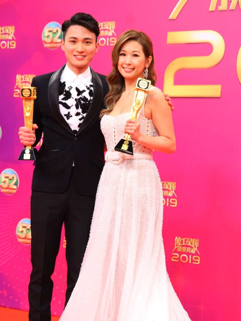 周嘉洛以及赵希洛获颁最佳男女配角。