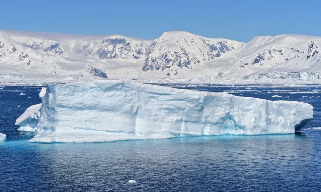 A glacier at Chiriguano Bay in South Shetland Islands, Antarctica. Photo courtesy: AFP