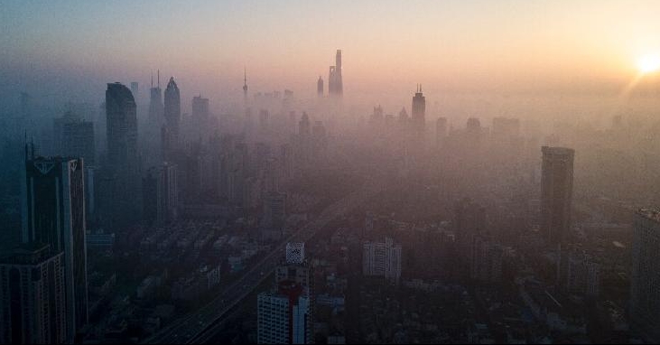 China cut its national average level of airborne PM2.5 particles by 27% between 2015 and 2019.