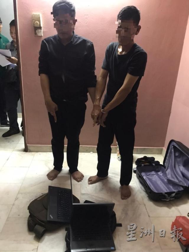 2名印尼嫌犯被捕 。