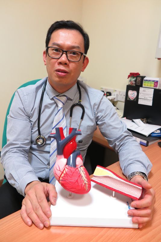 心脏内科专科医生陈先光：透过一些检查可确定是否患有心脏病。