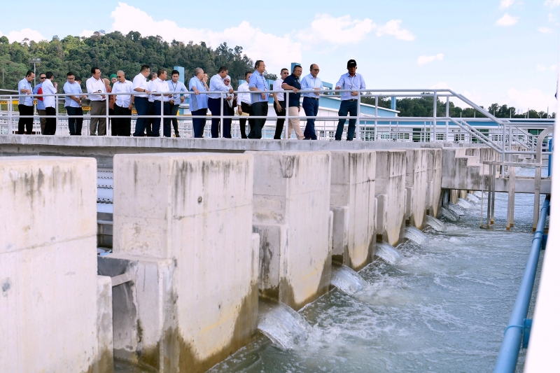 冷岳2滤水站B区启用后，每日可输出5亿6500万公升水至乌冷及吉隆坡。