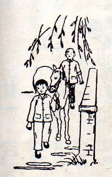 01-04：
三年级华文课本插图（吉隆坡，1972）