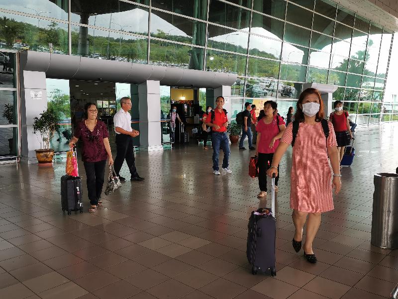 砂拉越各机场验证戒备。