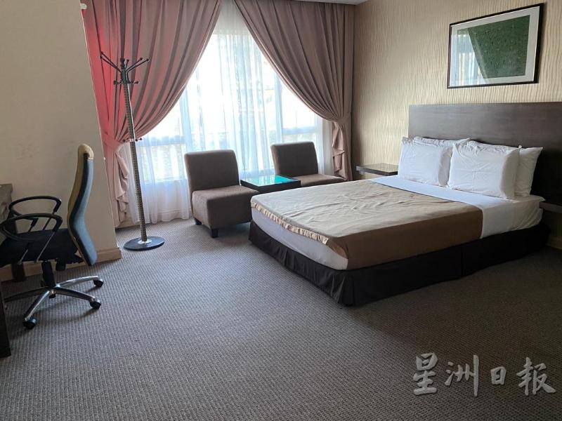 政府为从武汉返国的大马公民提供卫生整洁的房间。