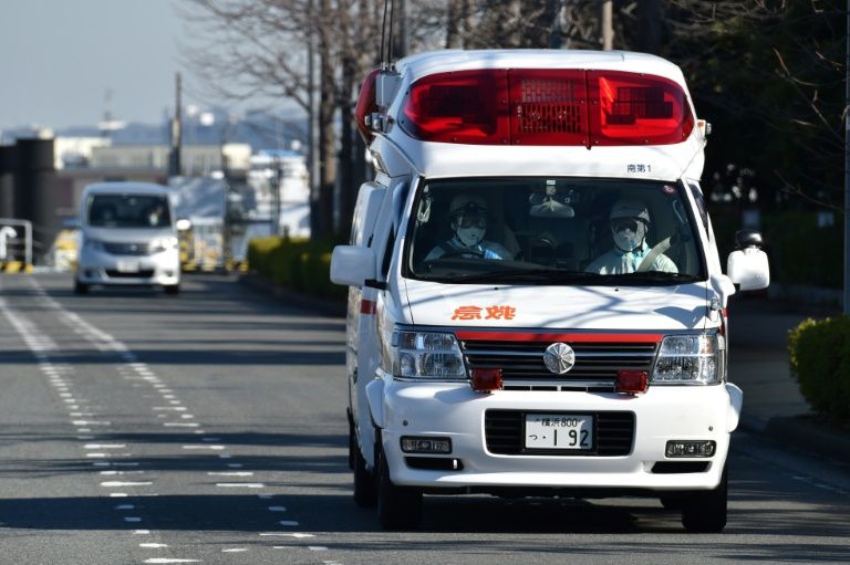 The ten people diagnosed with the virus have been taken off the cruise ship and moved to medical facilities. AFP The ten people diagnosed with the virus have been taken off the cruise ship and moved to medical facilities. AFP
