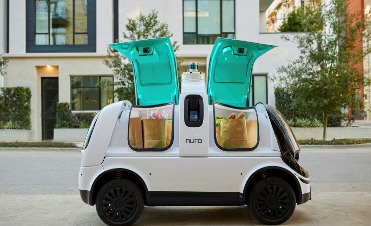 Silicon Valley startup Nuro says it will begin the rollout of its fully autonomous delivery vehicles in Houston in the coming weeks. AFP Silicon Valley startup Nuro says it will begin the rollout of its fully autonomous delivery vehicles in Houston in the coming weeks. AFP