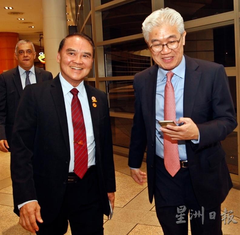 云顶马来西亚有限公司总裁兼首席营运员拿督斯里李忠仁（右）也受邀共商应对策略。