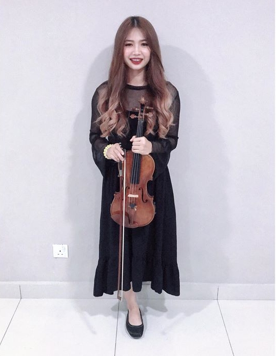楊意琳也是一名音樂才女，希冀到國外攻讀碩士。