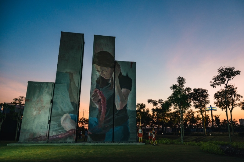 峇都交湾的 “Connection”也入选“街头艺术城市”1月全球最佳街头艺术品。