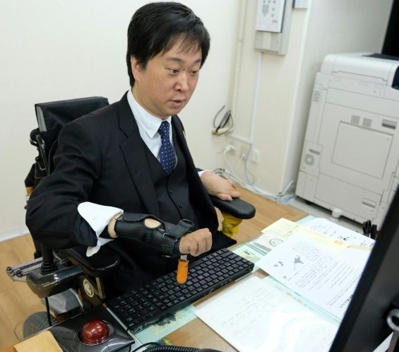 Shinya Ando, founder of Personal Assistant Machida in Japan, wants to see inclusion rather than just acceptance of people with disabilities. AFP Shinya Ando, founder of Personal Assistant Machida in Japan, wants to see inclusion rather than just acceptance of people with disabilities. AFP