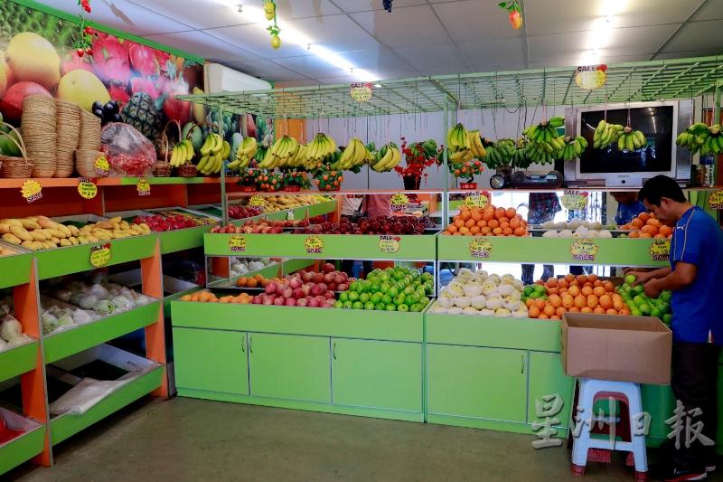 
新年后市场转淡，关丹进口水果市场价格平稳。