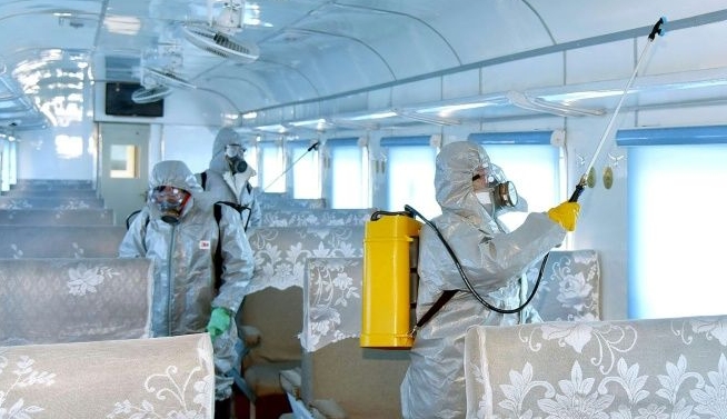 A crumbling healthcare system means any spread of coronavirus to North Korea would cause havoc. AFP