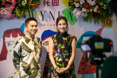 Wynka创意总监 Karen Lau及设计师 Hayden Koh（左）。