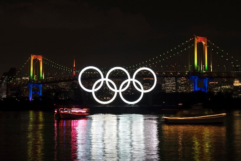 东京奥运会如果取消，不论在经济或体育发展都会造成无可估计的巨大损失。（图：法新社）