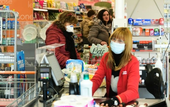 Panic and anxiety are rising with the number of coronavirus cases in Italy. AFP Panic and anxiety are rising with the number of coronavirus cases in Italy. AFP