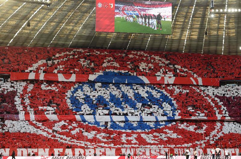拜仁慕尼黑对阵切尔西的欧冠杯赛可能会出现空场画面。(图：法新社)