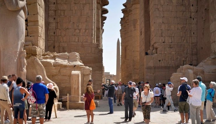 Many flights that would have carried visitors to Egypt have been cancelled amid efforts to slow the spread of coronavirus. AFP