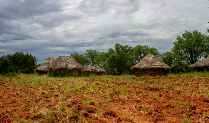 Drought hit Angola's southern Huila province, followed by violent downpours. AFP