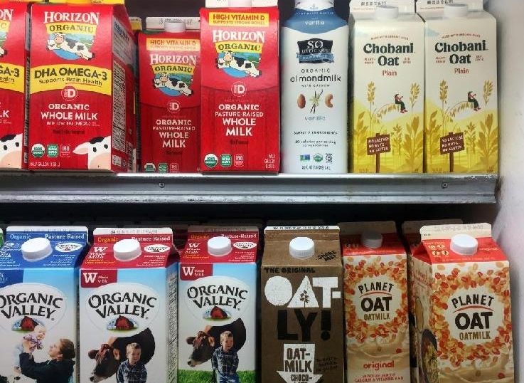 In the 12 months to April 2019, revenues from the sale of oat milk catapulted 222%. AFP In the 12 months to April 2019, revenues from the sale of oat milk catapulted 222%. AFP