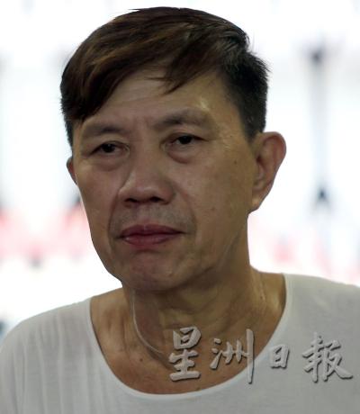 张先生（60岁，茶室业者）（图：星洲日报）