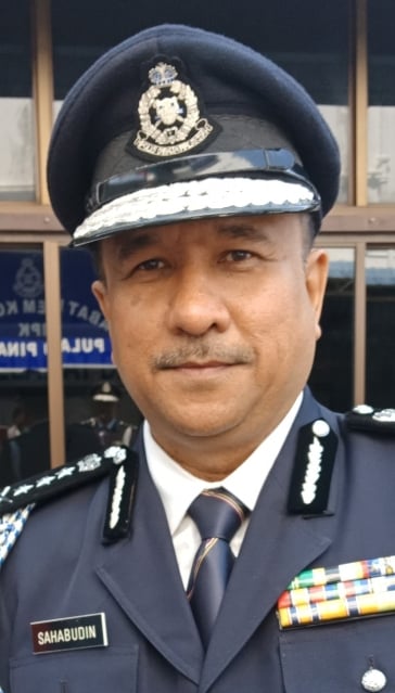 槟州总警长沙哈布丁。