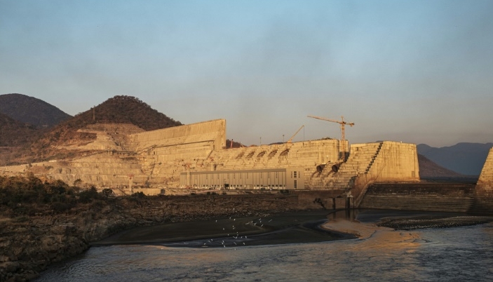 The construction of the Grand Ethiopian Renaissance Dam is raising fears in downstream countries Egypt and Sudan. AFP
