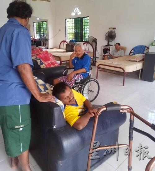 “博爱之家”目前收容10名华印裔贫病孤老及残障人士。（图：星洲日报）